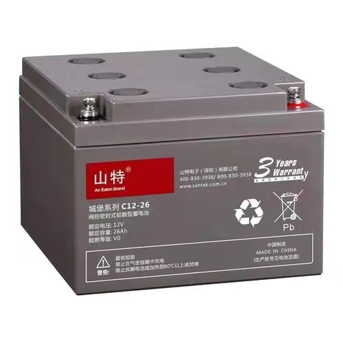 山特/SANTAK C12-26 不间断电源（UPS） UPS电源电池免维护铅酸蓄电池 12V26AH